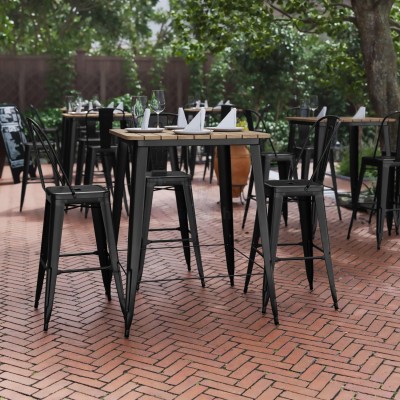 Комплект барный: стол, 2 стула UrbanBar - купить в Мидяково