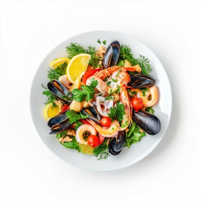 Фирменное блюдо Морской гриль прованс - купить в Мидяково