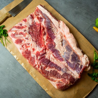 Свинина ребрышки мясные 900 г - купить в Мидяково