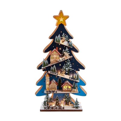 Деревянная ёлка 60 см - купить в Мидяково